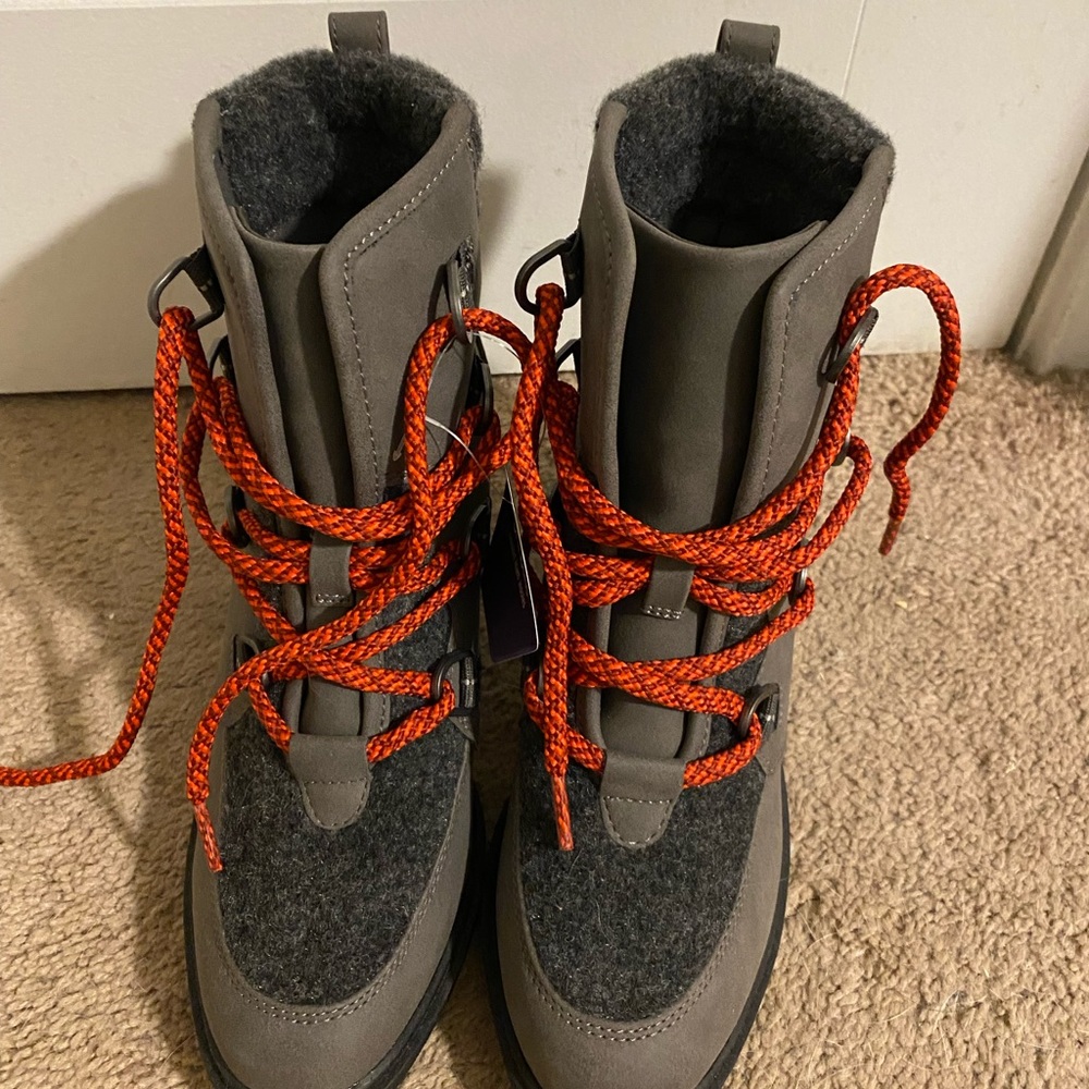 lace up warm wedges